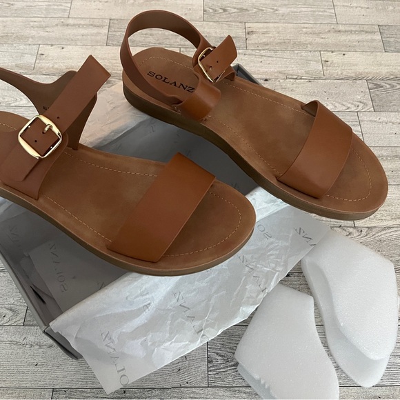 NIB Women’s Solanz Sz 9.5M Sandal - Picture 3 of 7